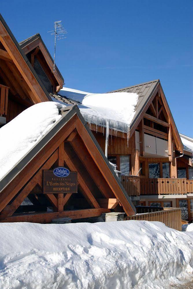 Residence Odalys L'Ecrin Des Neiges Valmeinier Eksteriør billede